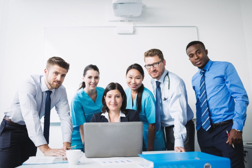 RCS7 Health medical team collaborating to provide advanced healthcare and patient care solutions